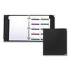 Samsill Vinyl Business Card Binder, 200 Cap, Ebony 81080